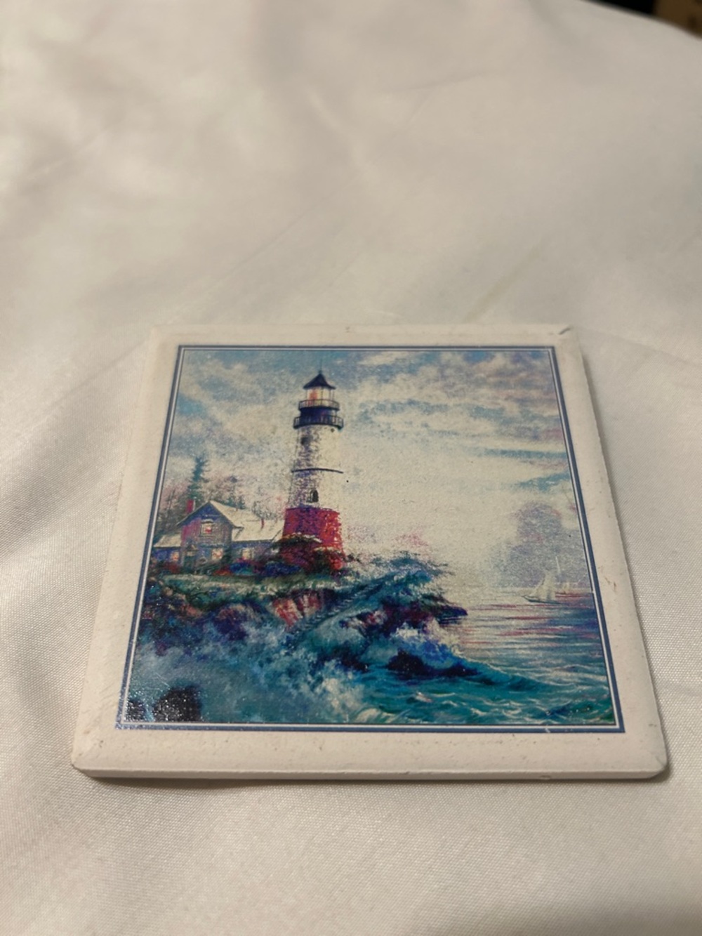 Lighthouse Absorbastone coasters - Picture 2 of 5